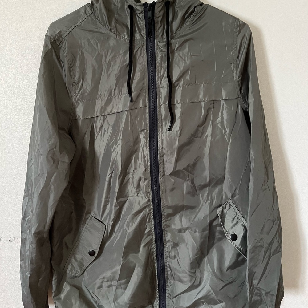 Green Windbreaker